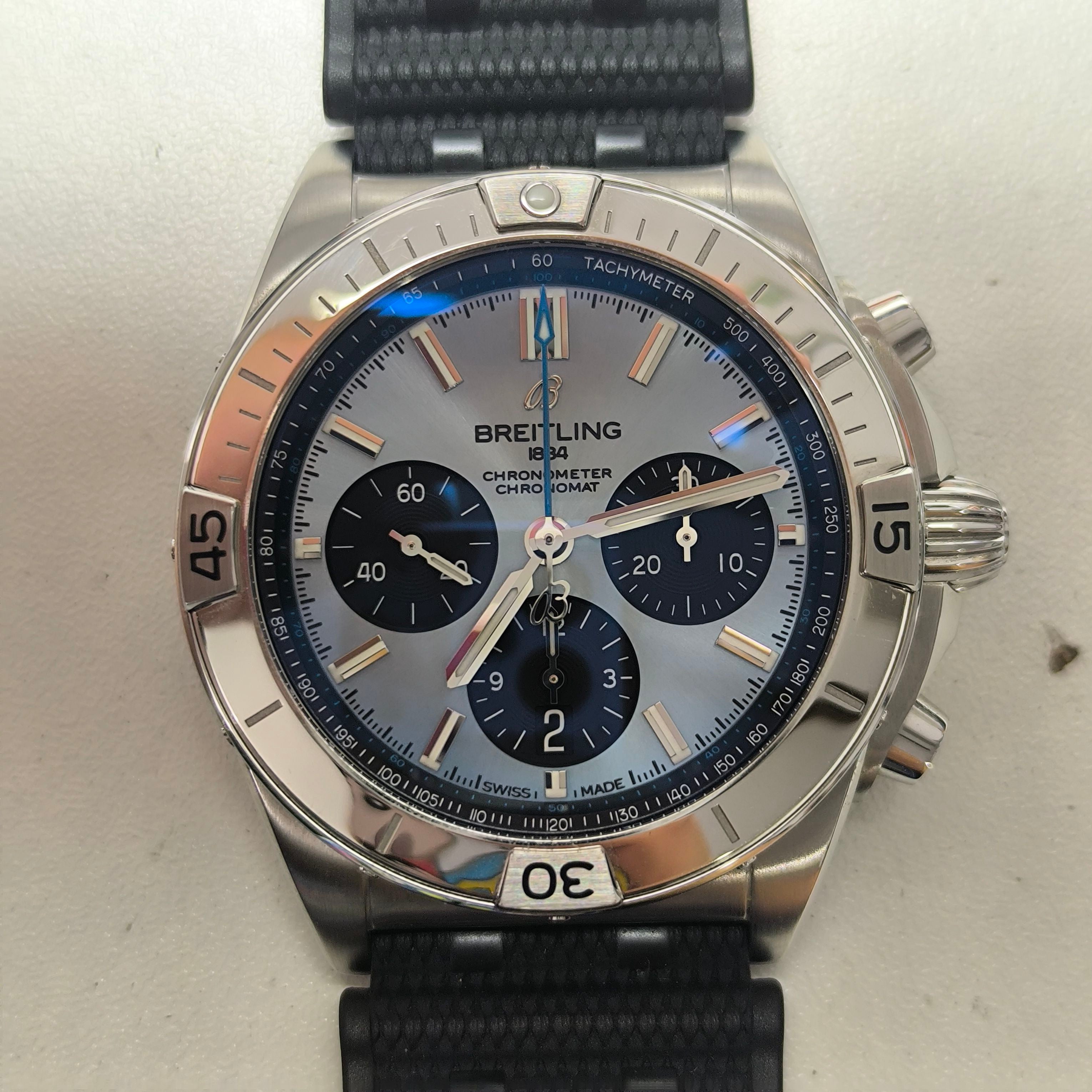 Breitling Chronomat B01 42 mechanical chronograph watch Mechanical watch 42 millimeters PB0134101C1S2