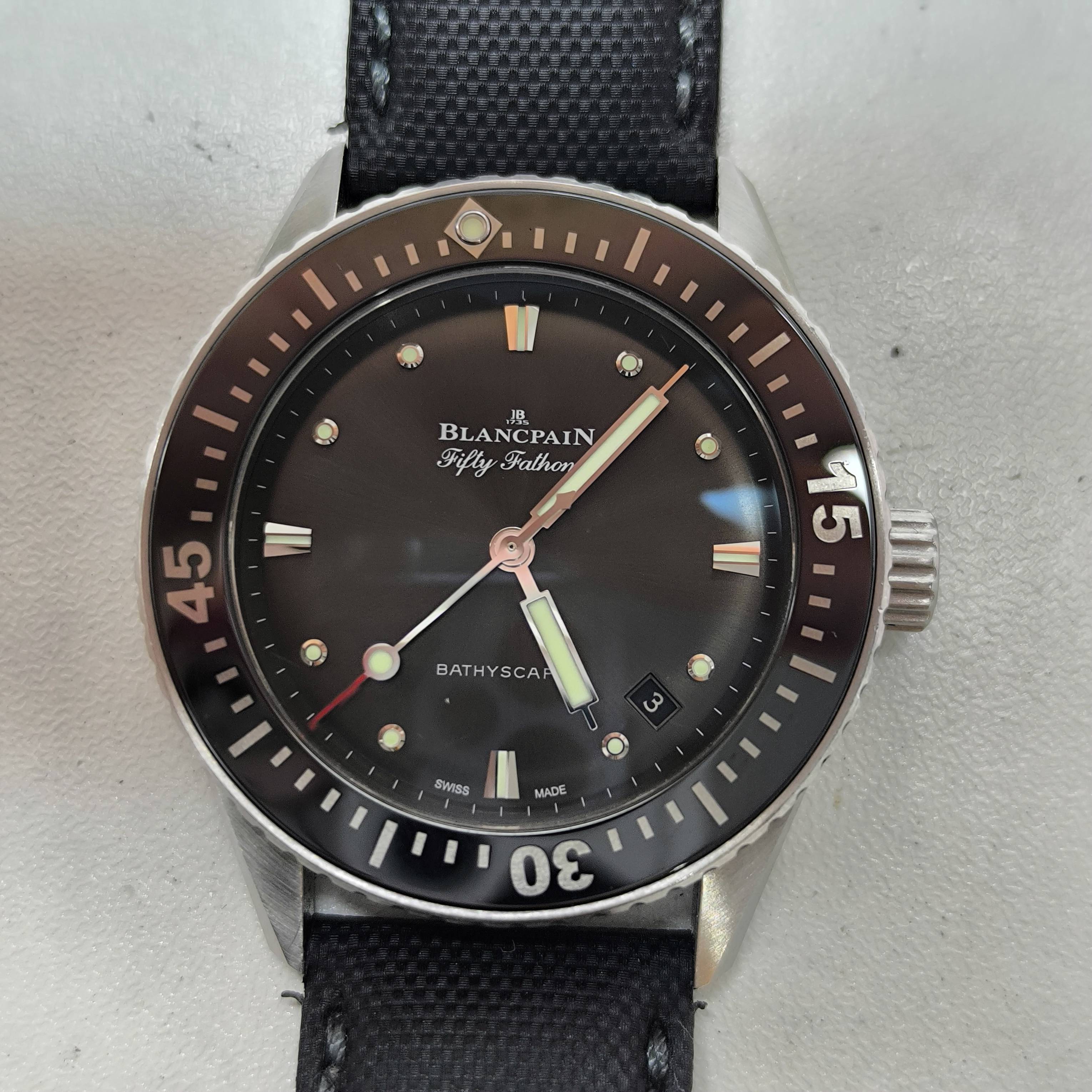 Blancpain Fifty Fathoms 38 mm 5100B 1110 NABA
