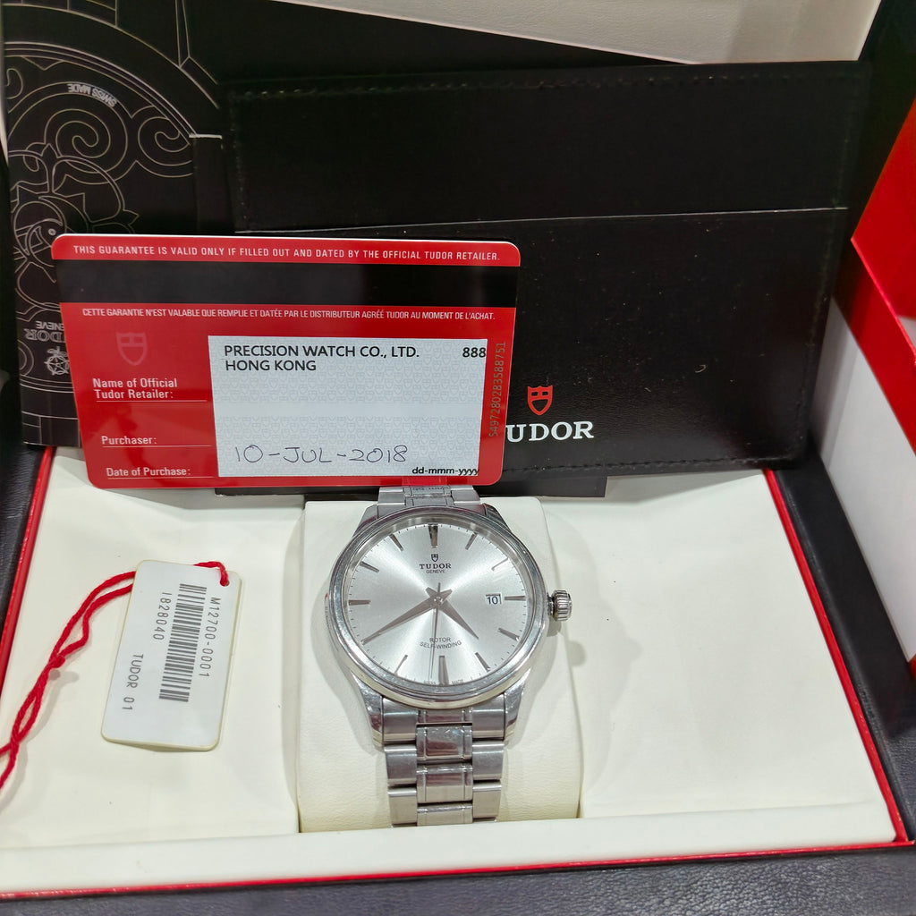 Tudor Fashion Series Silver 41 millimeters m12700-0001