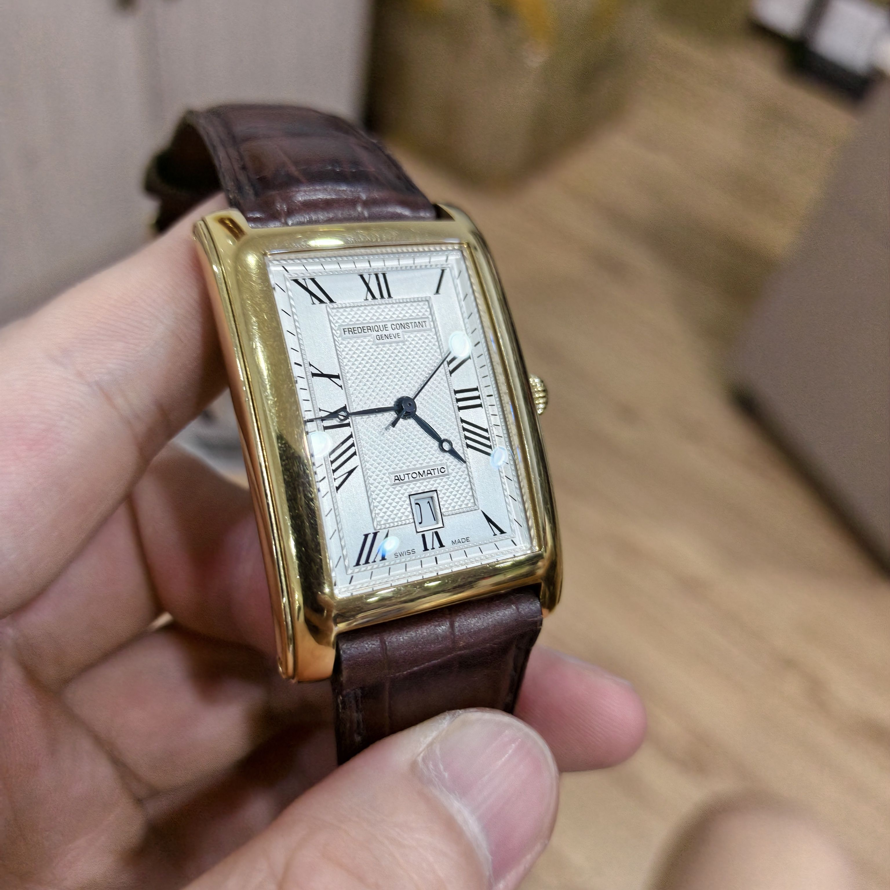 康斯登 Rose gold Automatic (self-winding) watch
