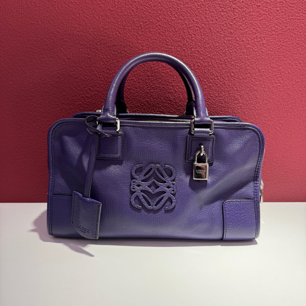 Loewe Purple Satchel