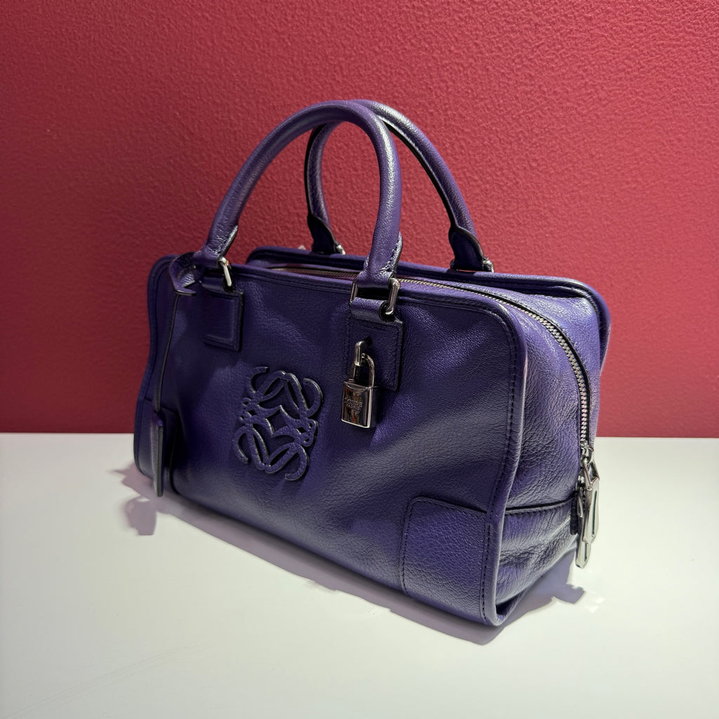 Loewe Purple Satchel
