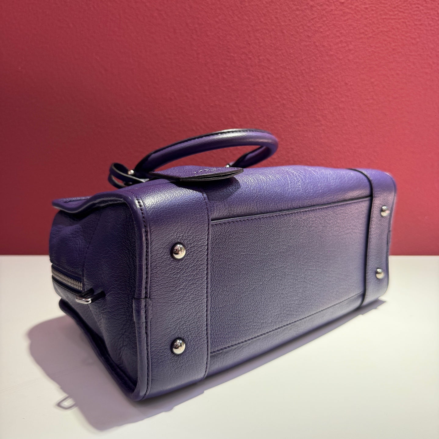 Loewe Purple Satchel