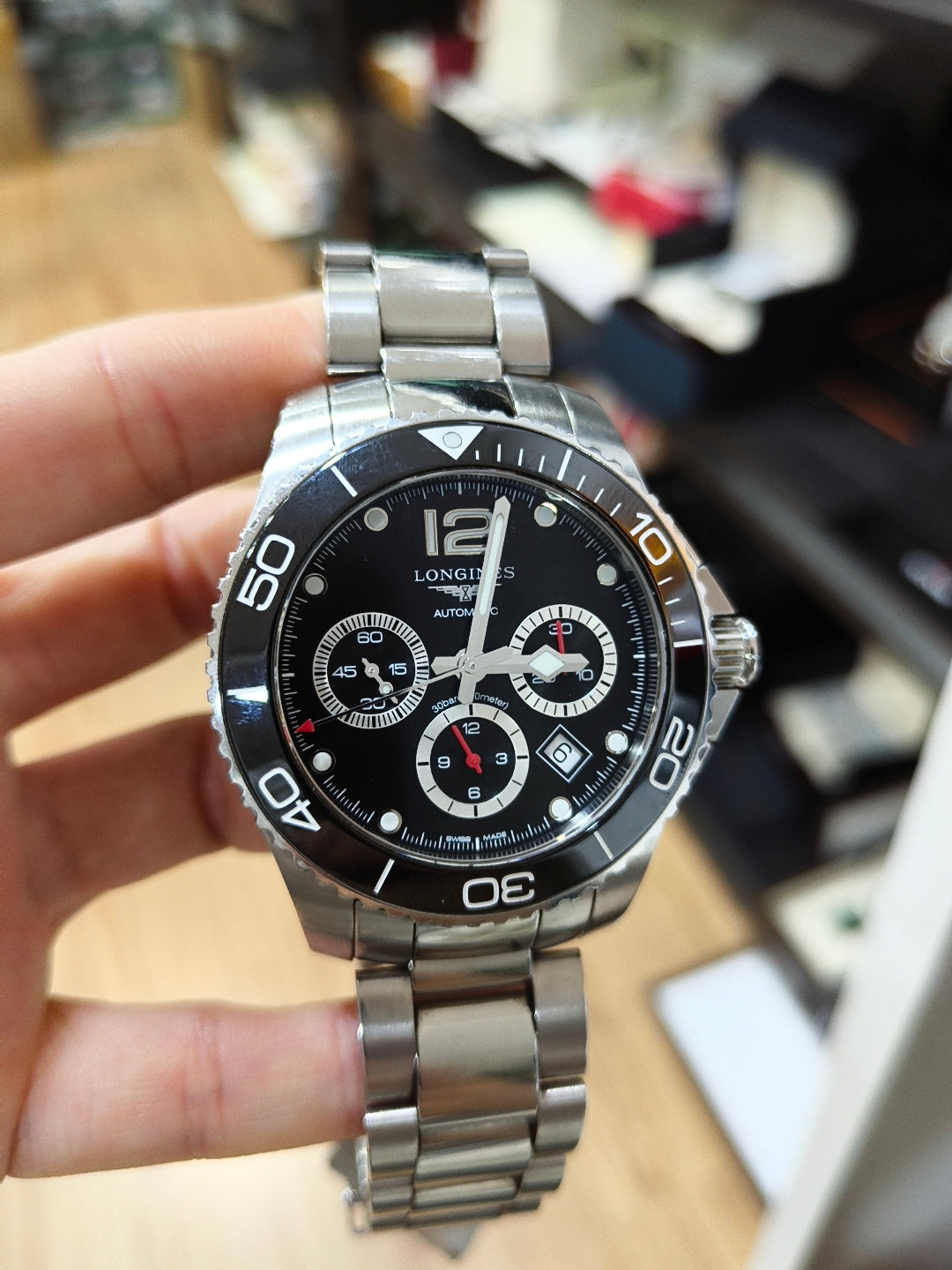 Longines Conquest Diving Series Mechanical watch 43.00mm L3.883.4.56.6