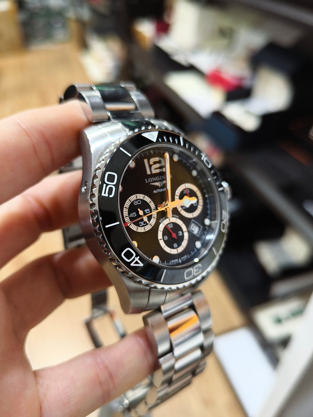 Longines Conquest Diving Series Mechanical watch 43.00mm L3.883.4.56.6