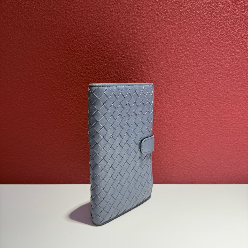 Bottega Veneta Blue Clutch