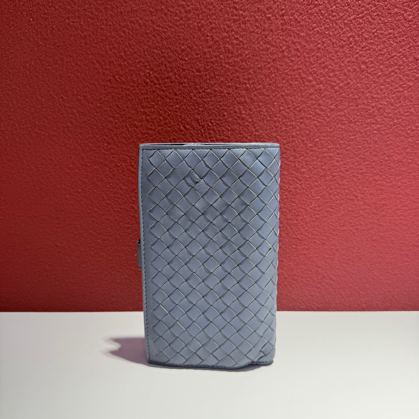 Bottega Veneta Blue Clutch