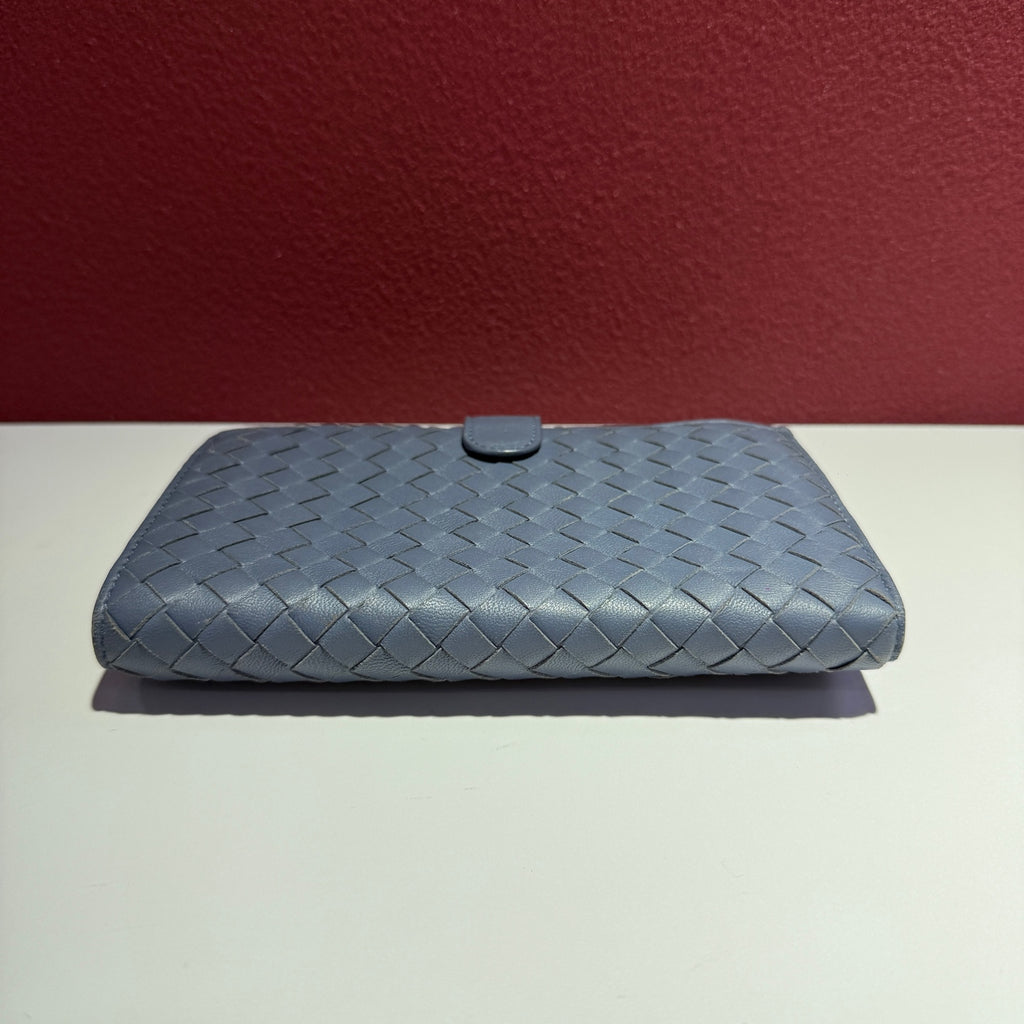 Bottega Veneta Blue Clutch
