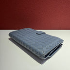 Bottega Veneta Blue Clutch