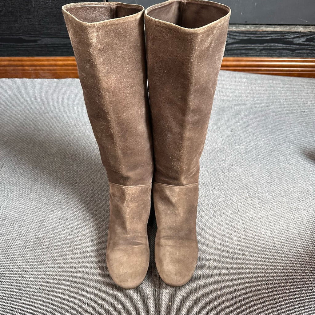 Louis Vuitton Alcantara Ankle boots