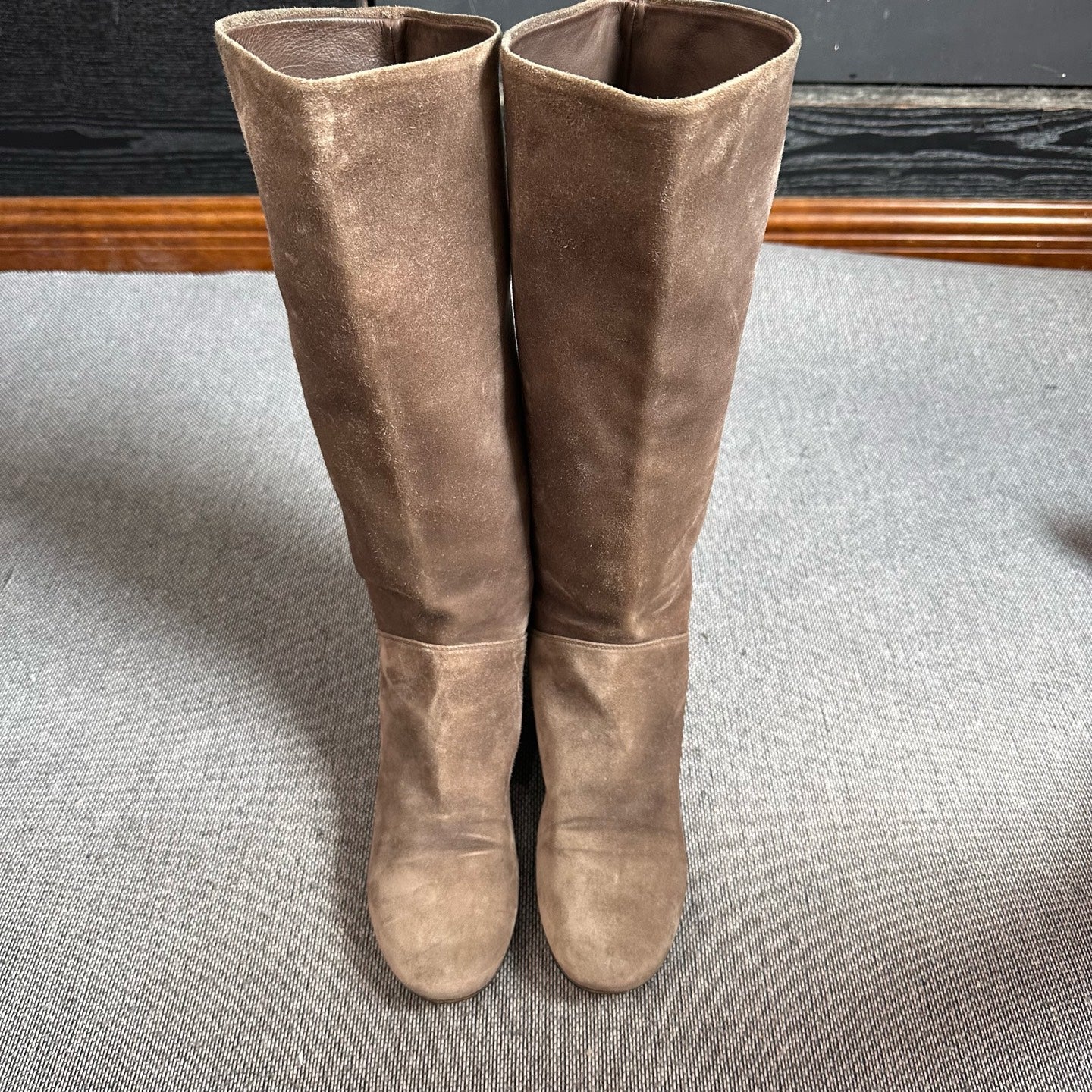 Louis Vuitton Alcantara Ankle boots