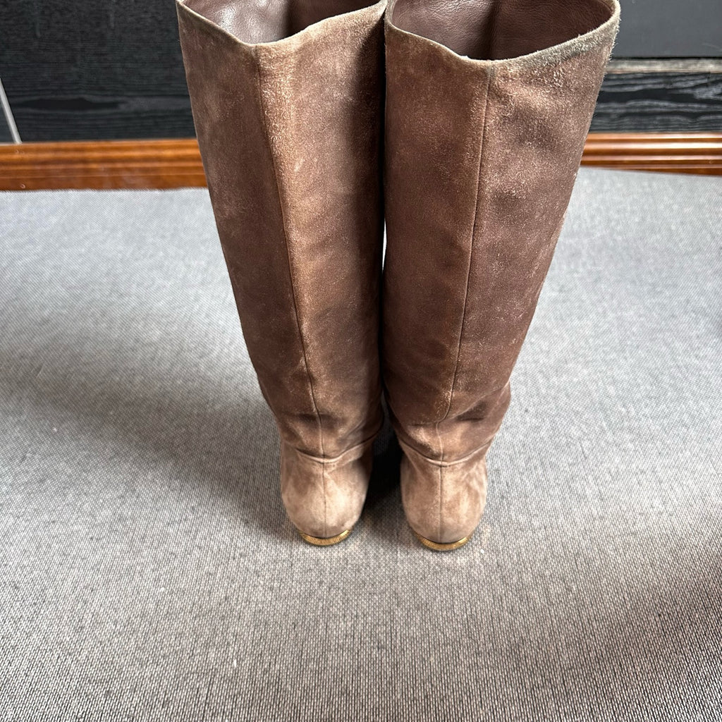Louis Vuitton Alcantara Ankle boots