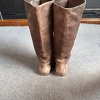 Louis Vuitton Alcantara Ankle boots