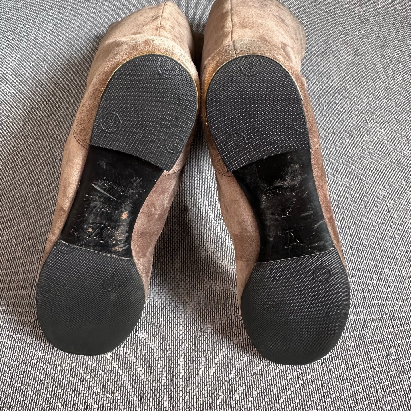 Louis Vuitton Alcantara Ankle boots