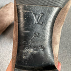 Louis Vuitton Alcantara Ankle boots