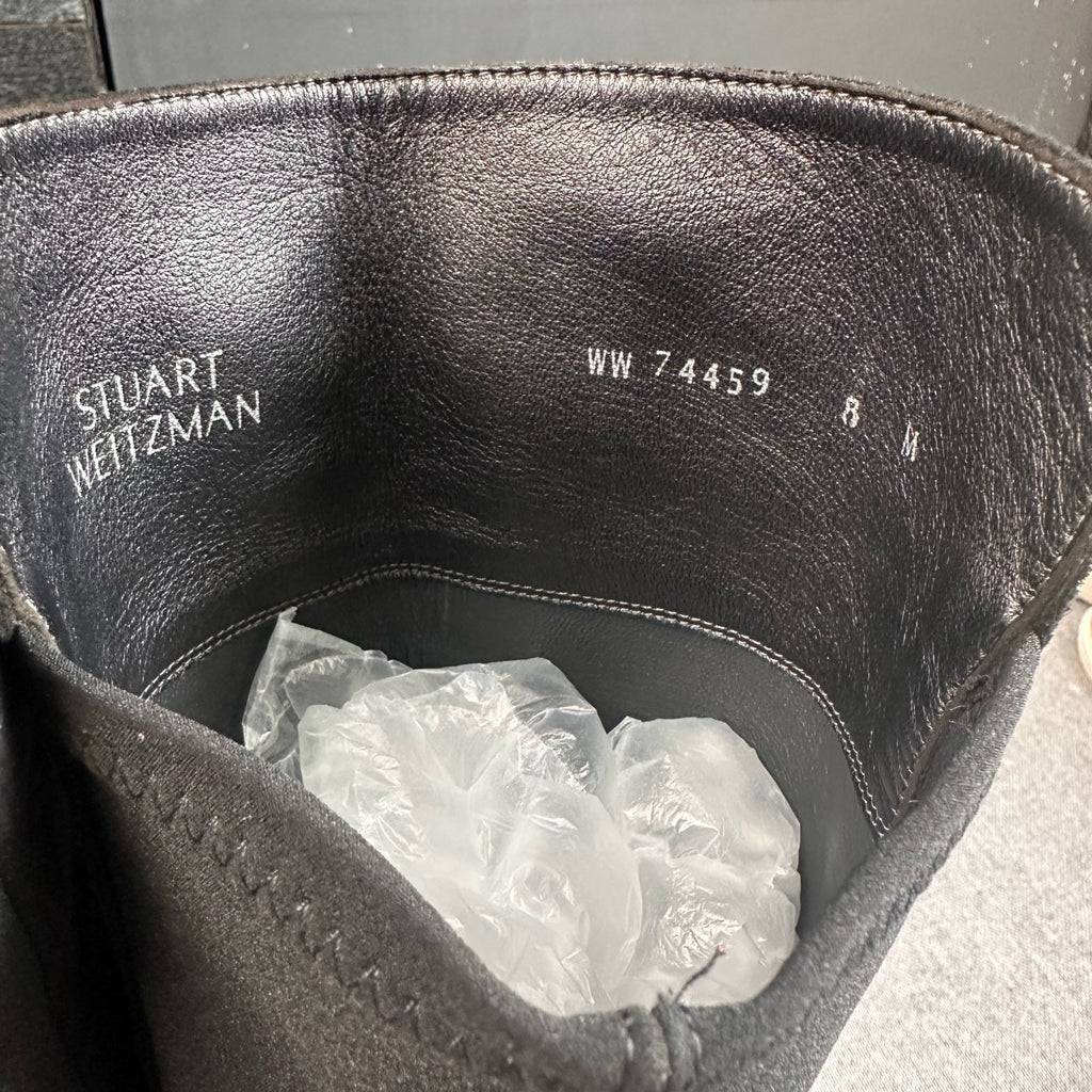 sw Alcantara Black Ankle boots