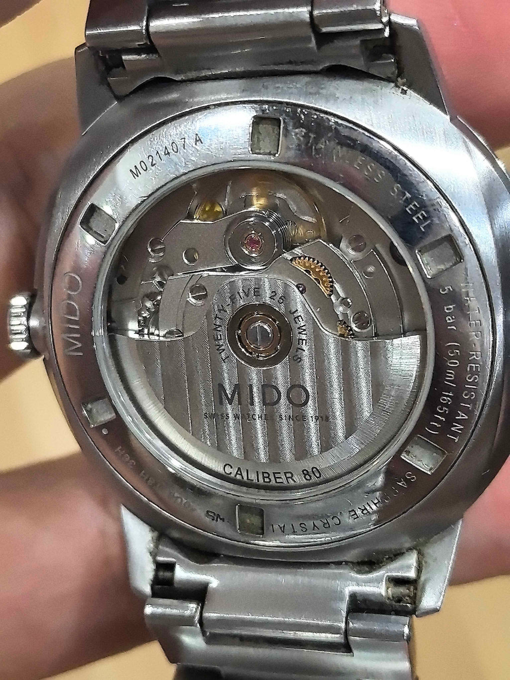 Mido Commander Automatic (self-winding) watch 40 millimeters M021.407.11.411.00