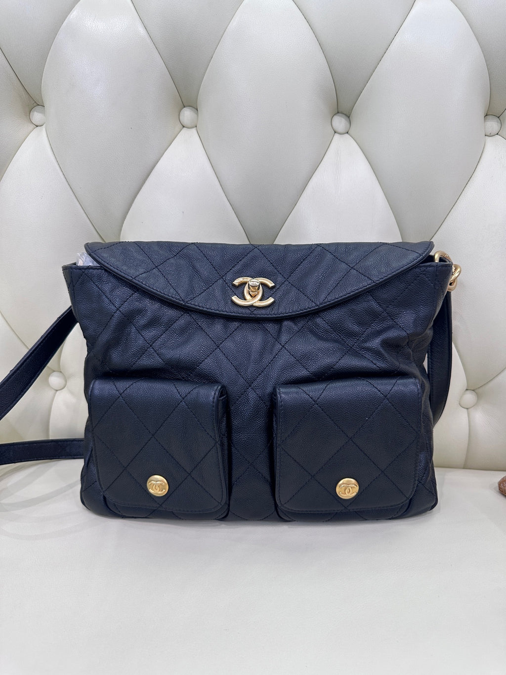 Chanel Handheld, shoulder, and crossbody bag Messenger Bag AS5384-B19489-94305
