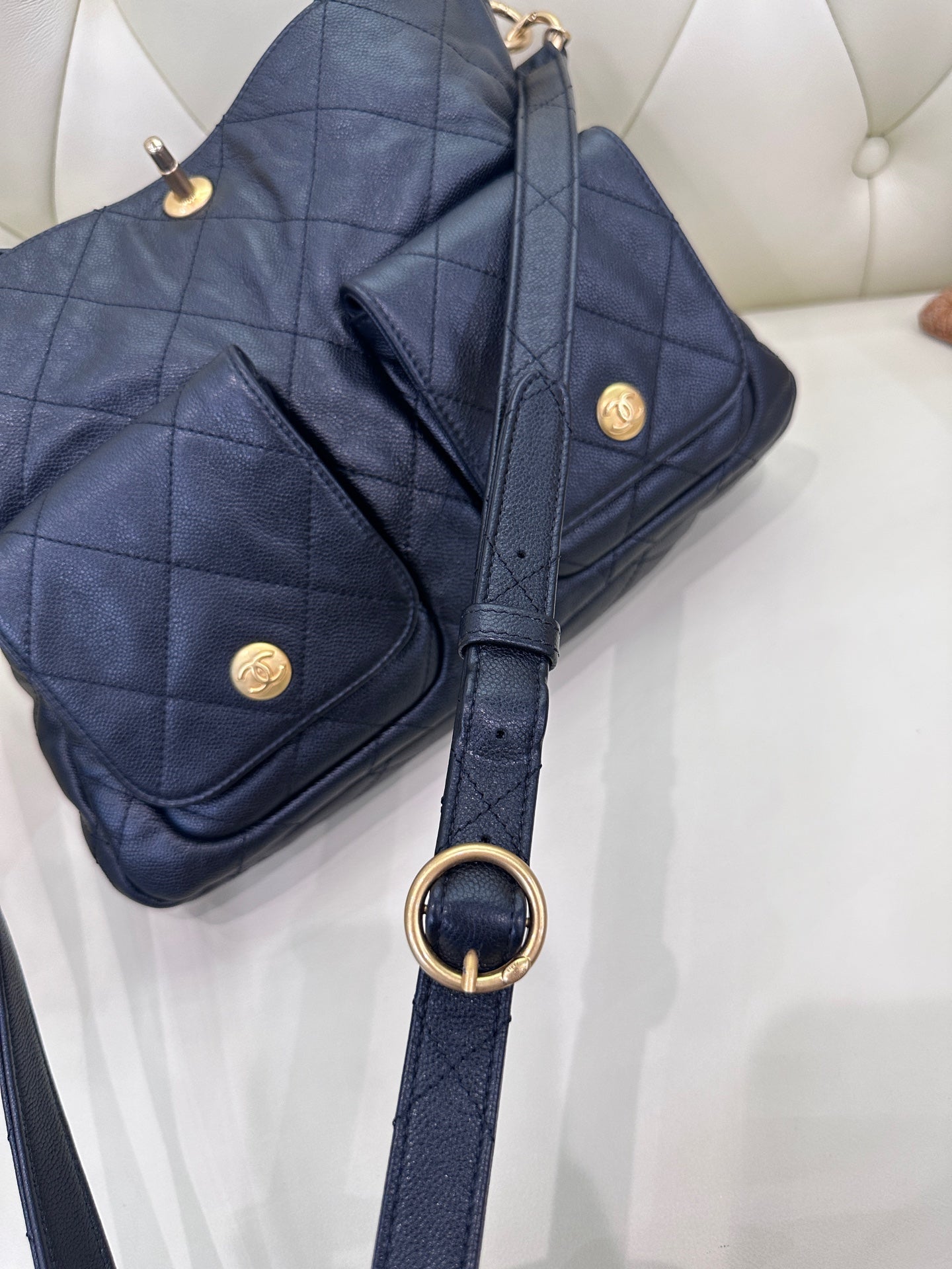 Chanel Handheld, shoulder, and crossbody bag Messenger Bag AS5384-B19489-94305