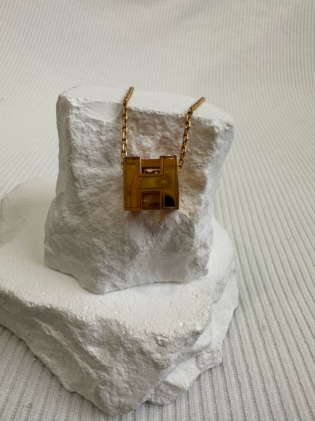 Hermes Orange Necklace