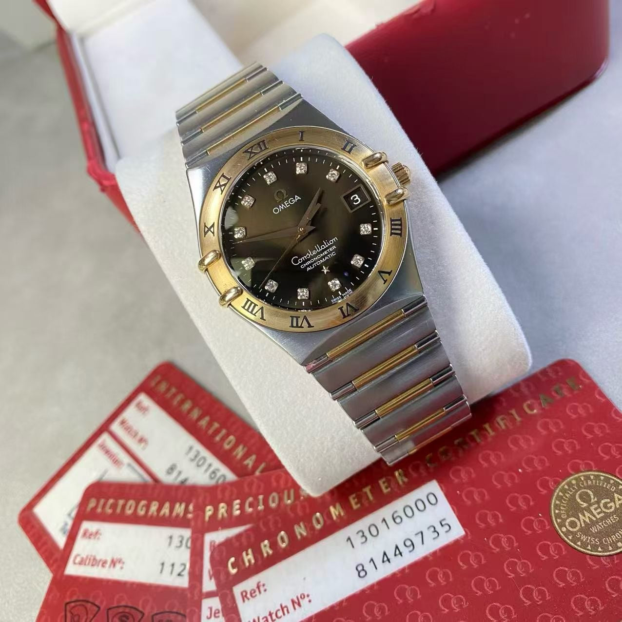 Omega constellation Automatic (self-winding) watch 35.5 millimeters 1301.60.00
