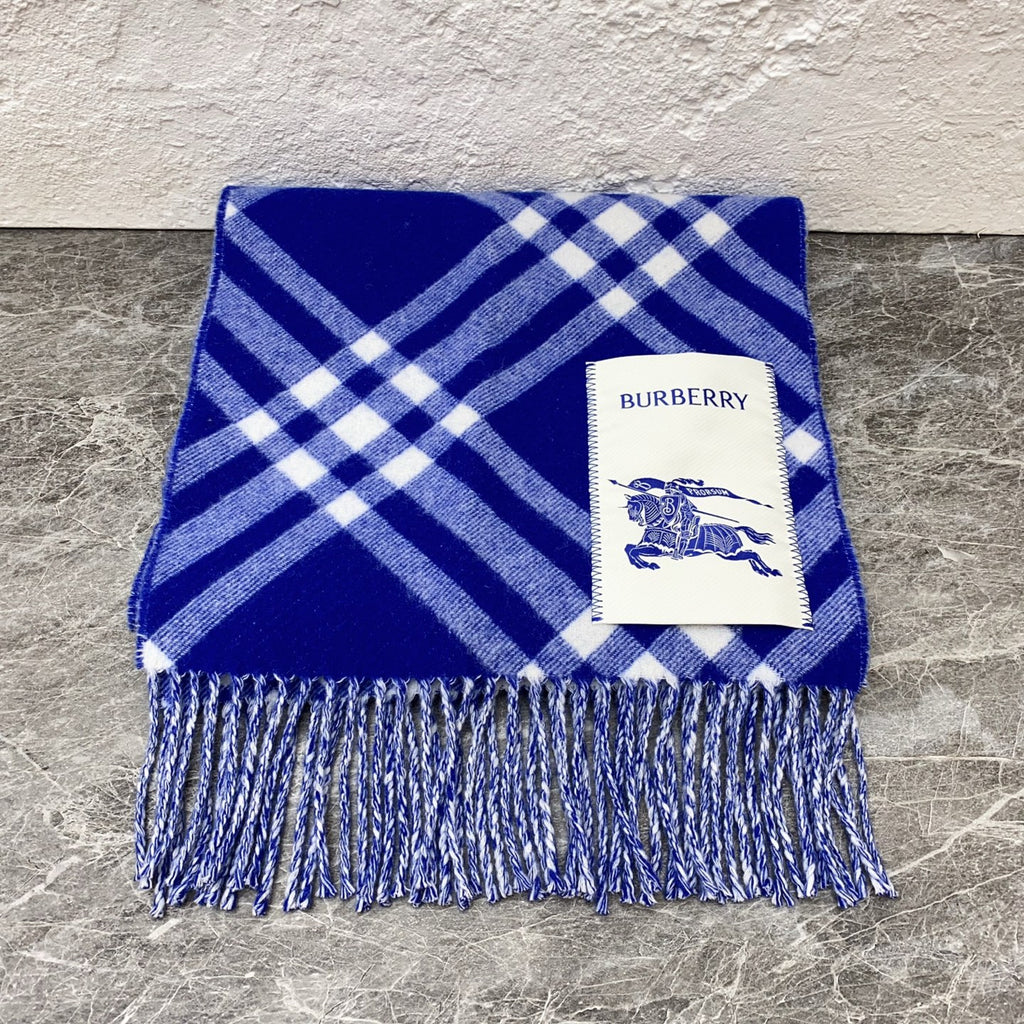 Burberry Blue Scarf