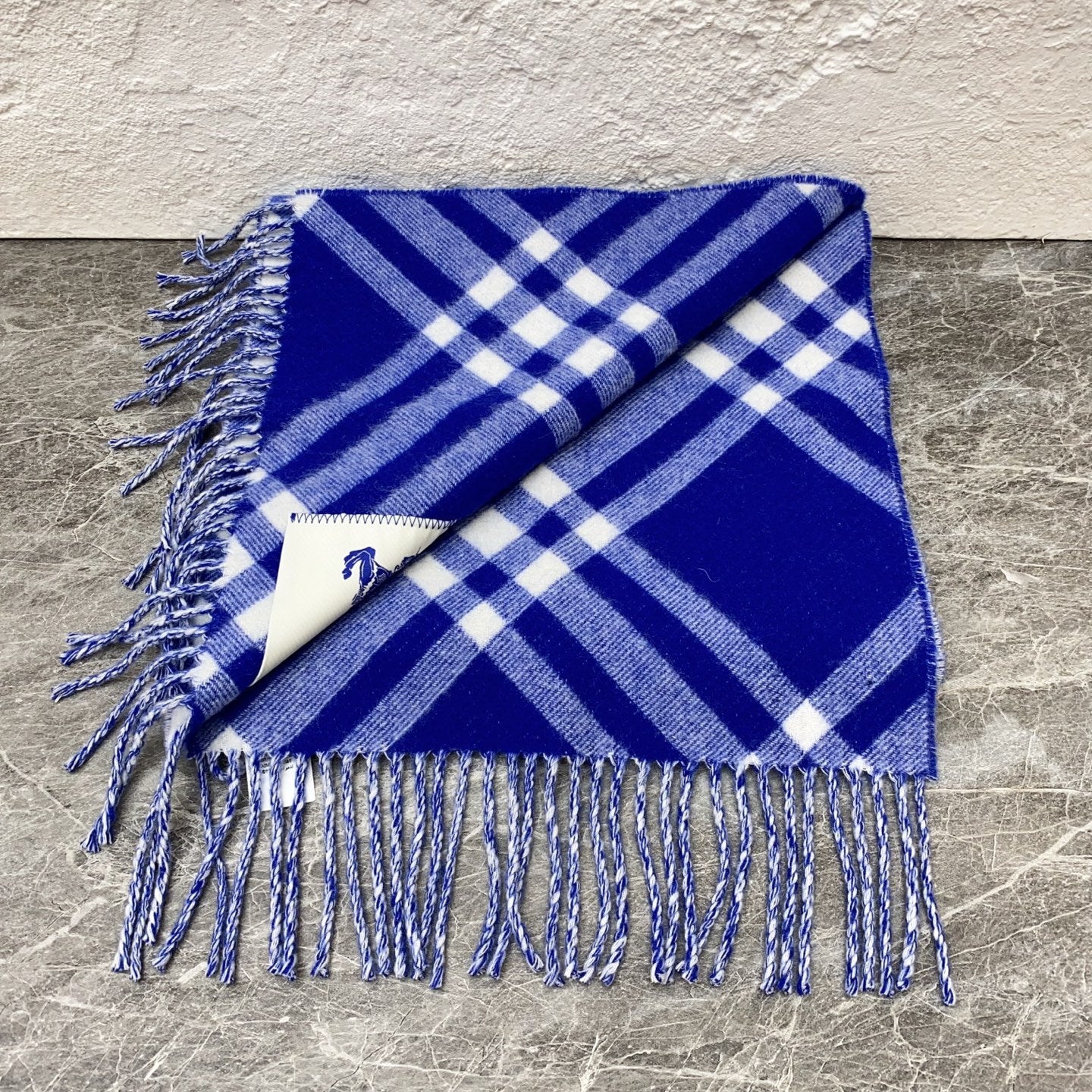 Burberry Blue Scarf