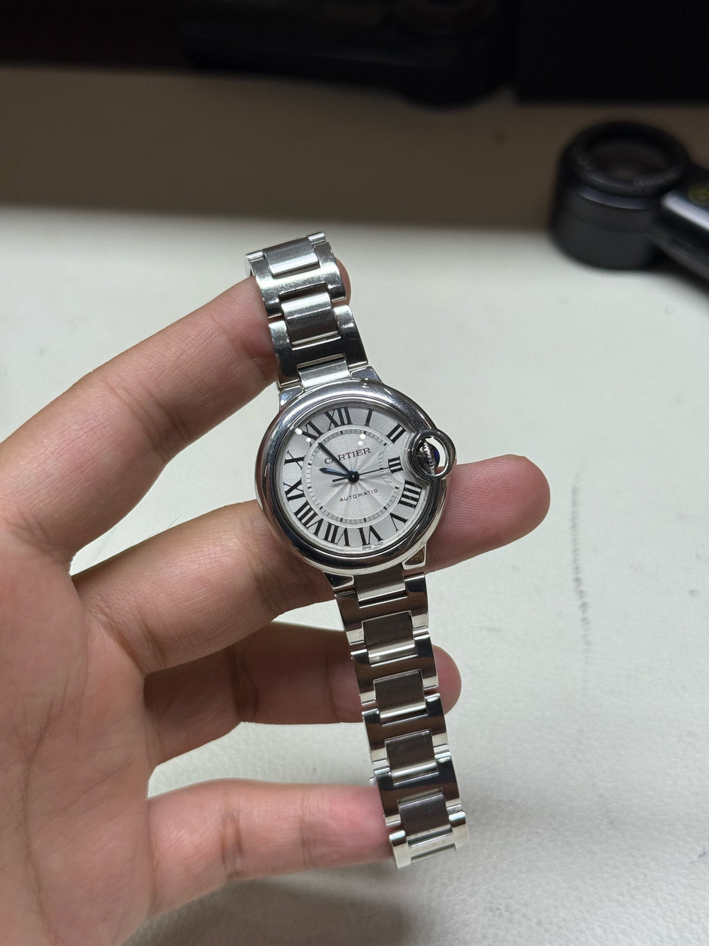 Cartier Blue balloon Automatic (self-winding) watch 33 millimeters W6920071