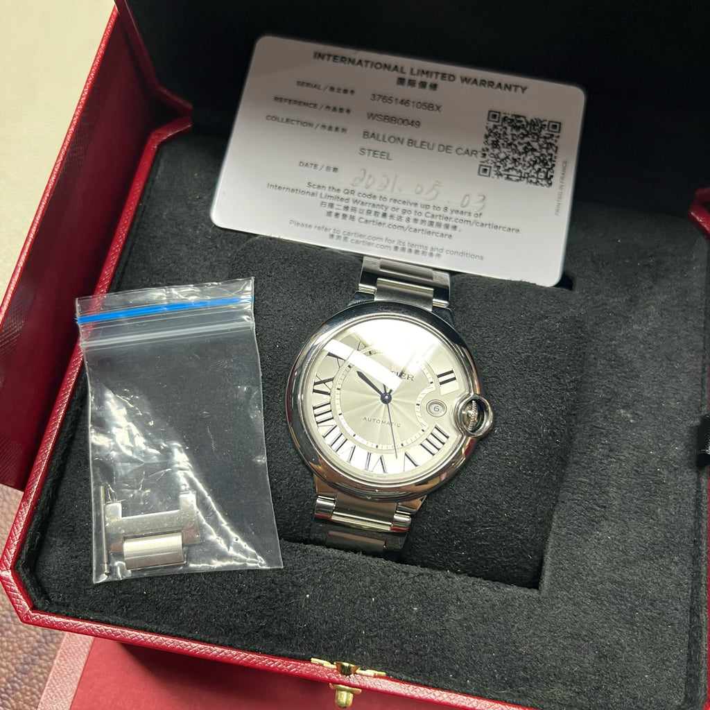 Cartier Ballon Bleu de Cartier Cartier Blue Balloon watch 42mm WSBB0049