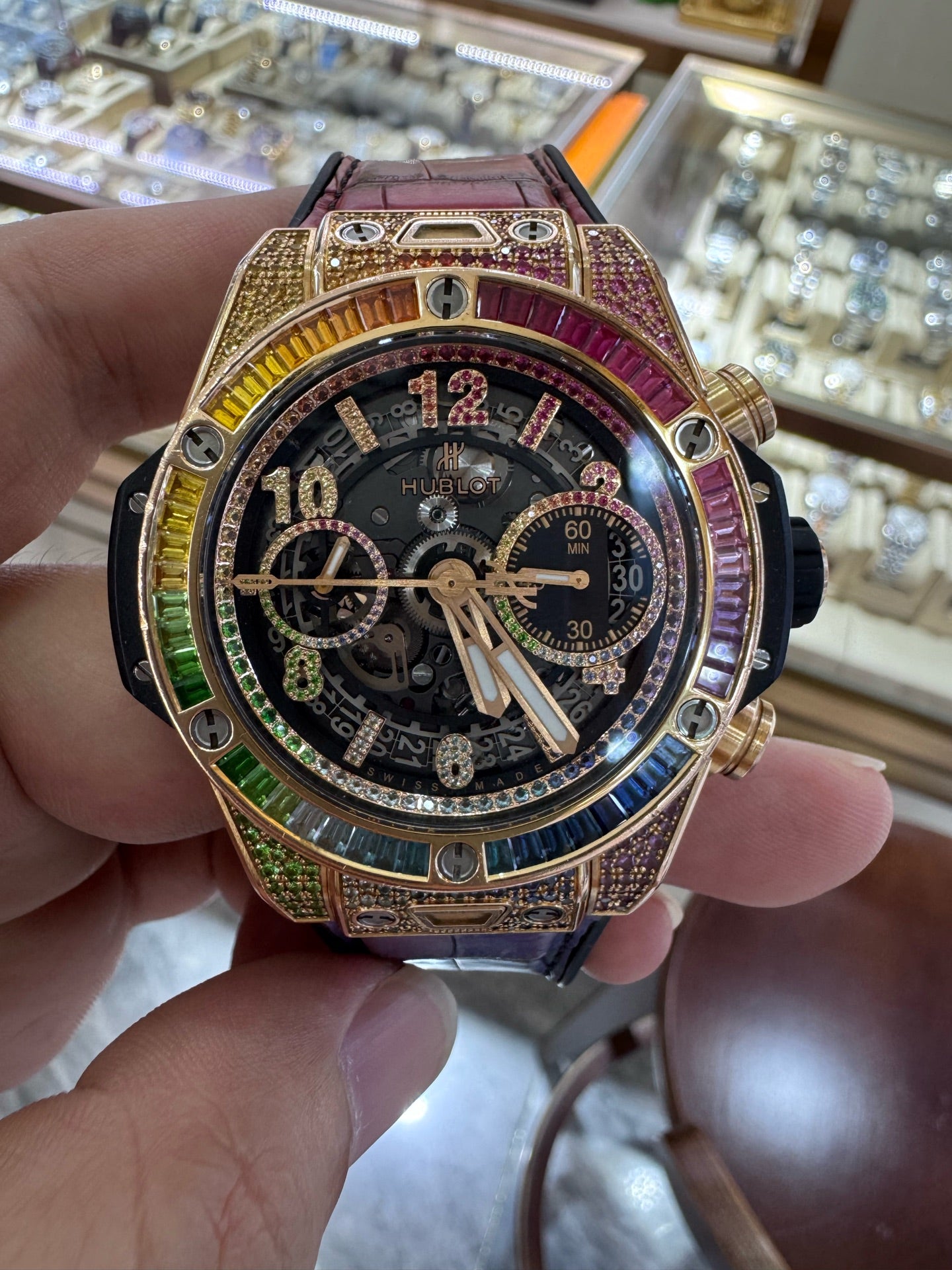 Hublot BIG BANG Multicolor Automatic (self-winding) watch 45 millimeters 411.OX.9910.LR.0999