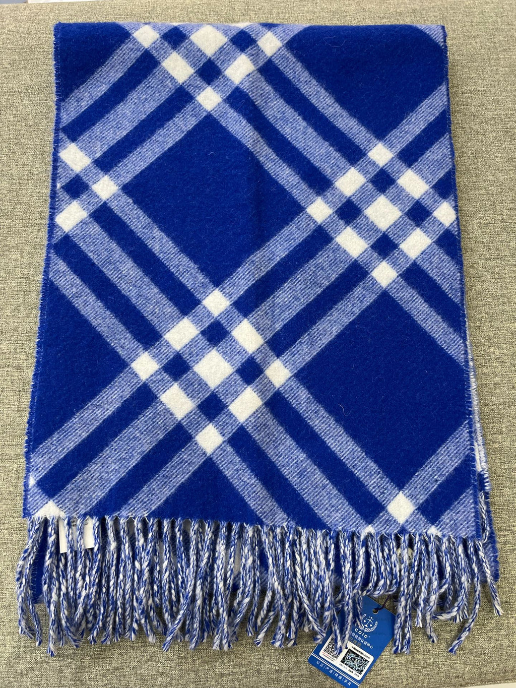 Burberry Blue Scarf