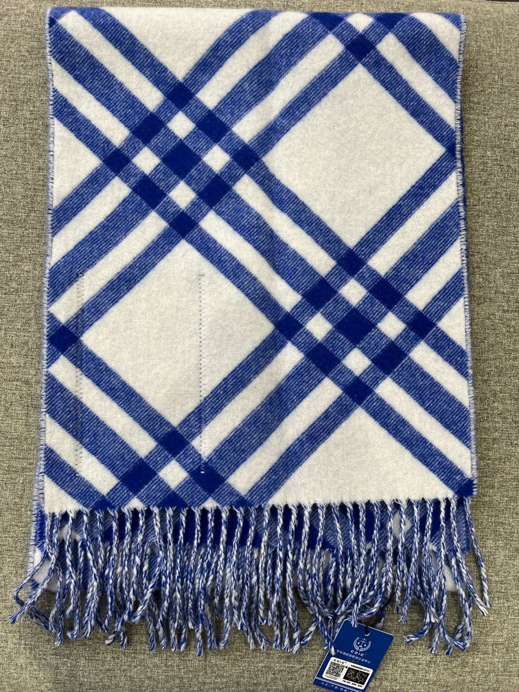 Burberry Blue Scarf