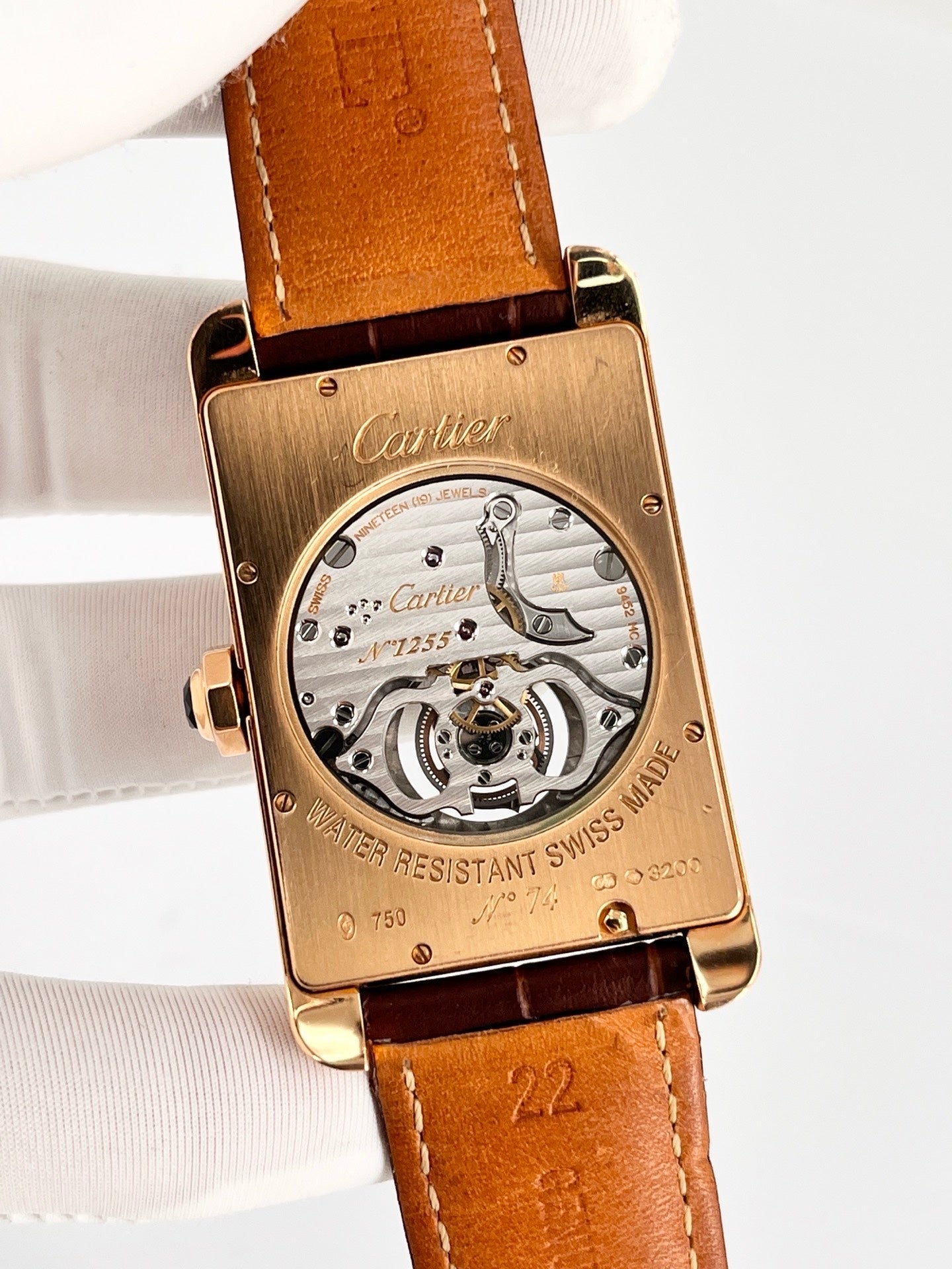 Cartier Rose gold Automatic (self-winding) watch