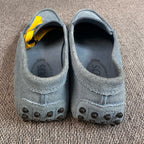 空白 Alcantara Loafers
