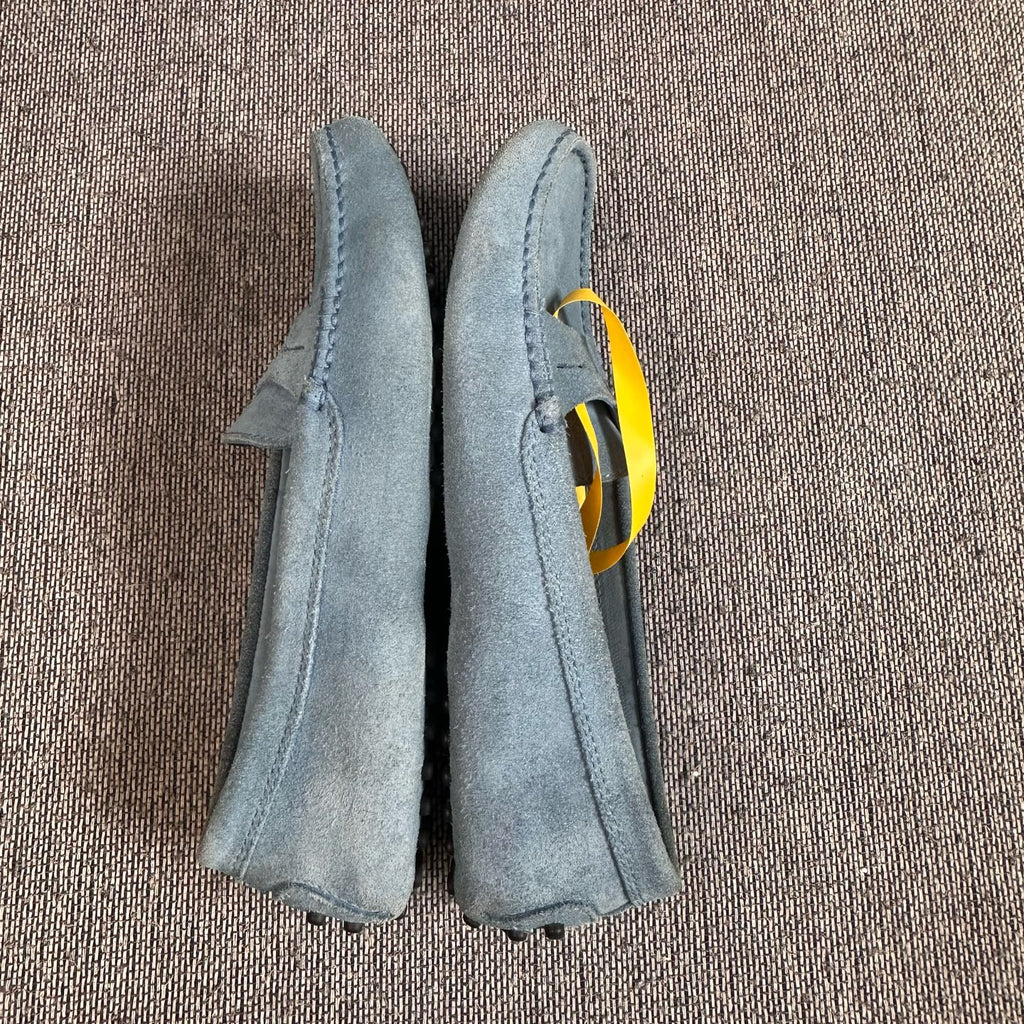 空白 Alcantara Loafers