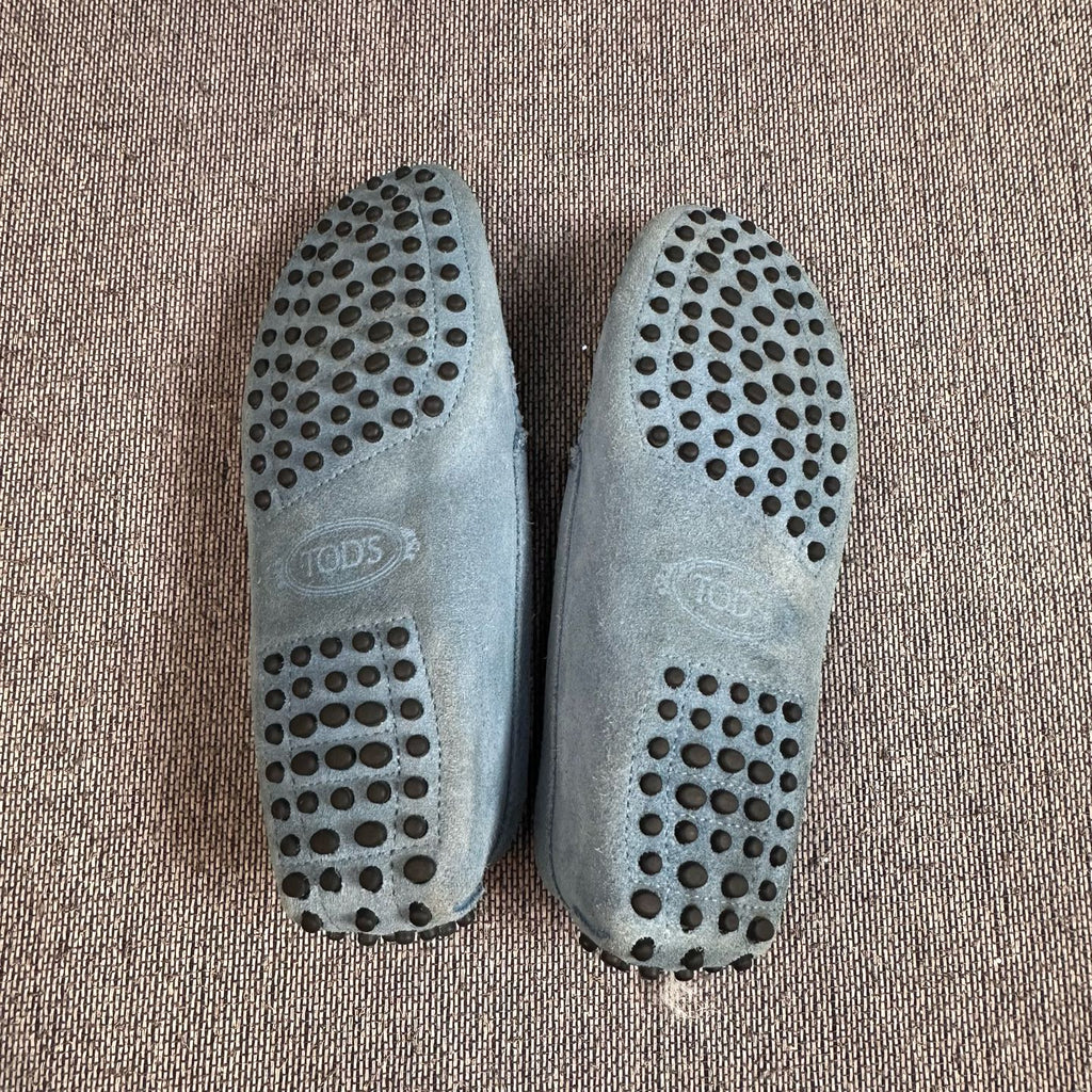 空白 Alcantara Loafers