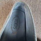 空白 Alcantara Loafers