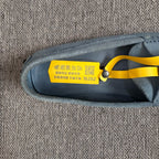 空白 Alcantara Loafers