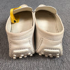 Louis Vuitton Metal White Loafers