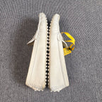 Louis Vuitton Metal White Loafers