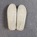 Louis Vuitton Metal White Loafers