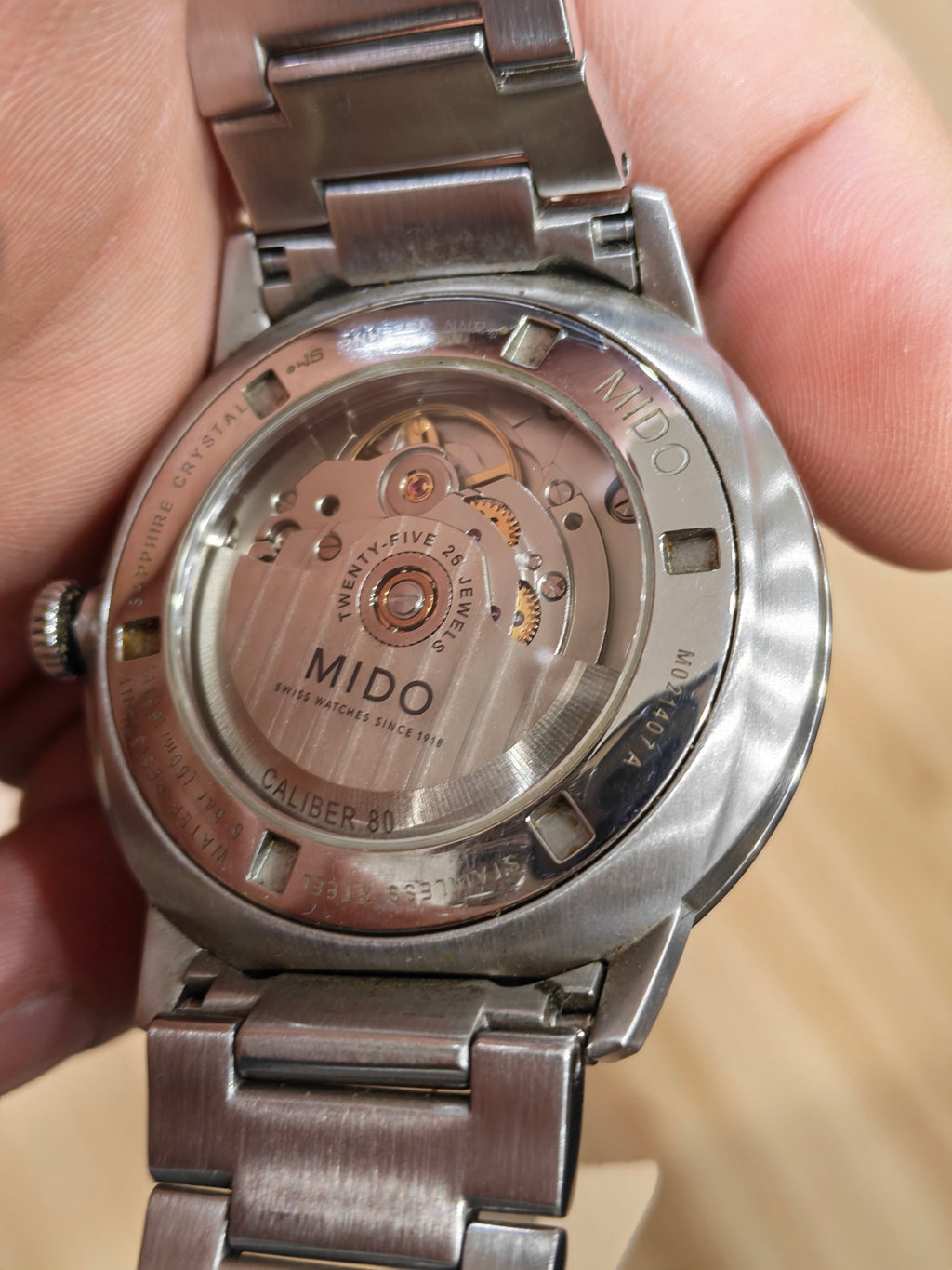Mido Commander Automatic (self-winding) watch 40 millimeters M021.407.11.411.00