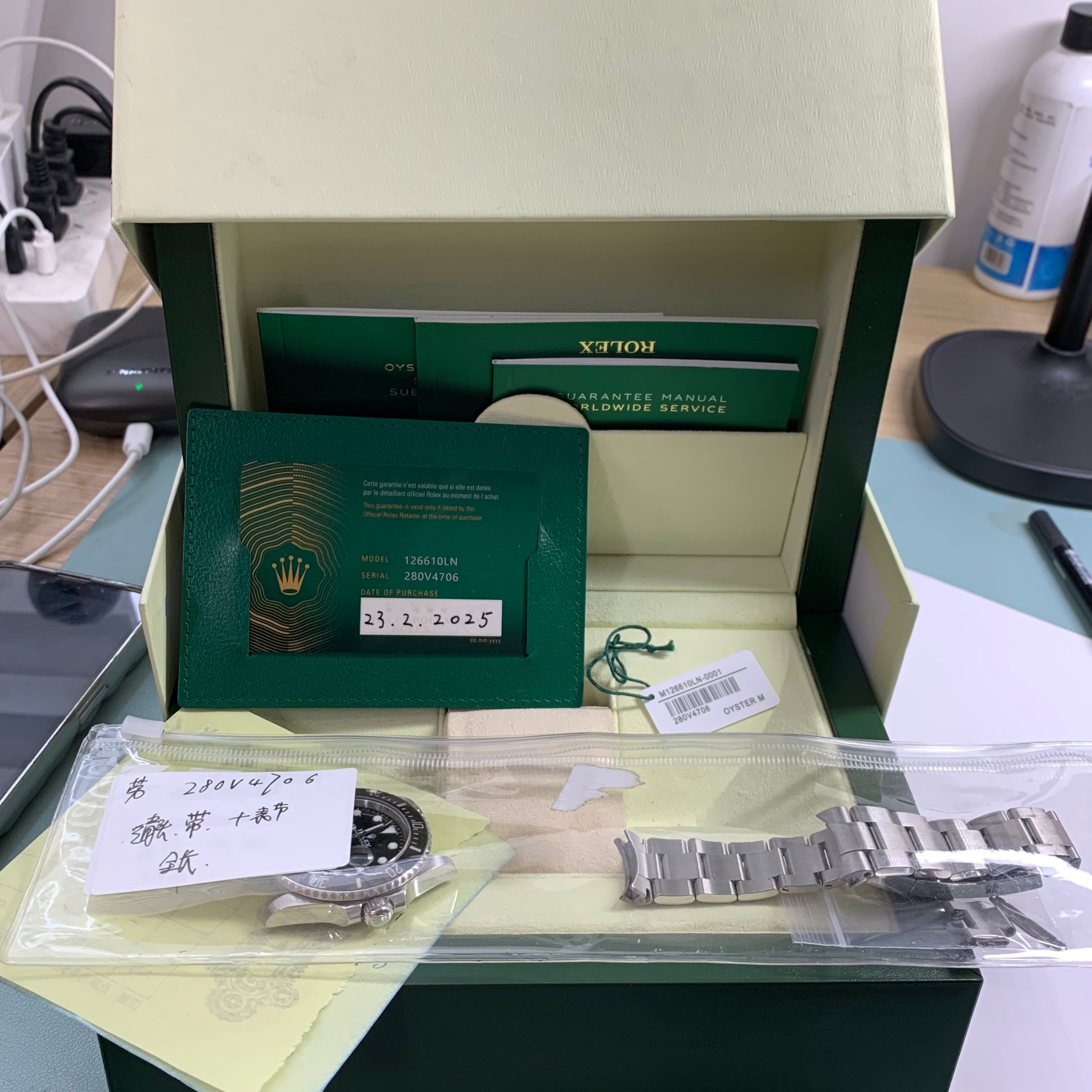 Rolex Submariner model 41 millimeters m126610ln-0001