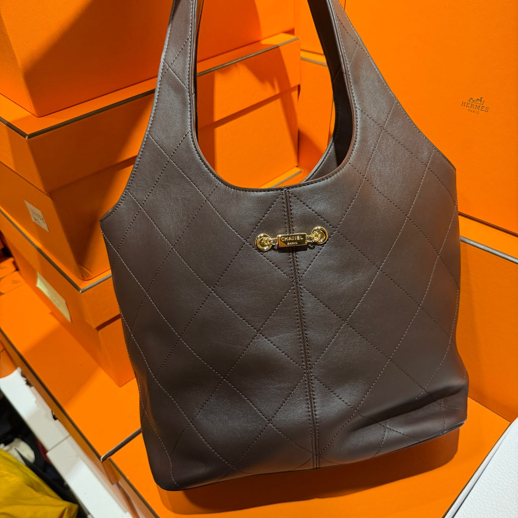 Chanel Brown Shoulder Bag