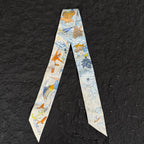 Hermes White Scarf