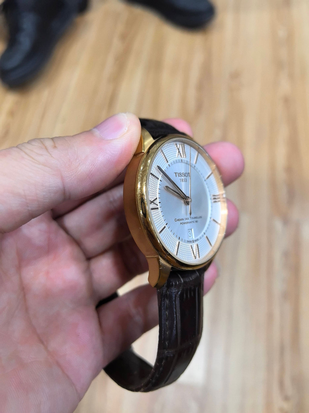 Tissot Dulul Series Rose gold Mechanical watch 42.00 MM T099.407.36.038.00