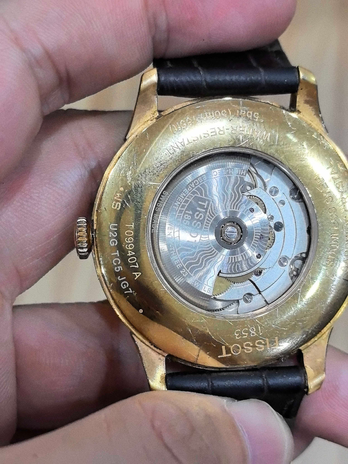 Tissot Dulul Series Rose gold Mechanical watch 42.00 MM T099.407.36.038.00