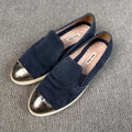 Miu Miu Alcantara Blue