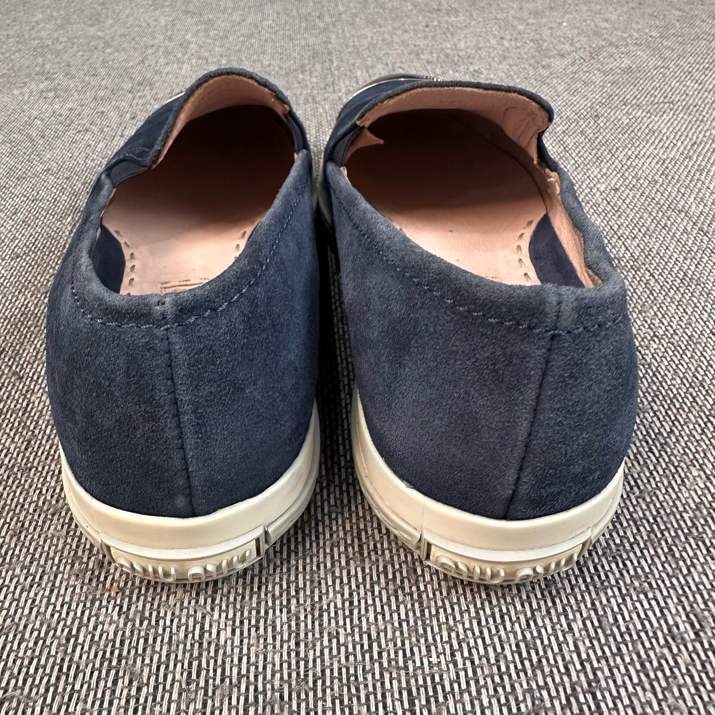 Miu Miu Alcantara Blue