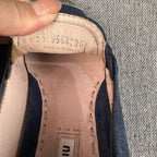 Miu Miu Alcantara Blue